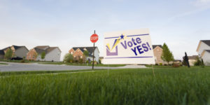 Political yard signs raise votes by about 2 percent