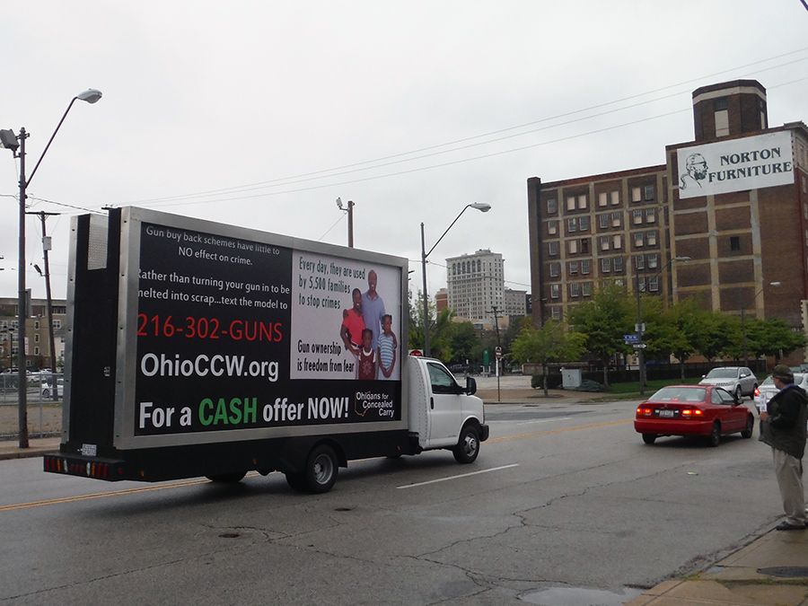Mobile Billboards in Dayton / Springfield, OH