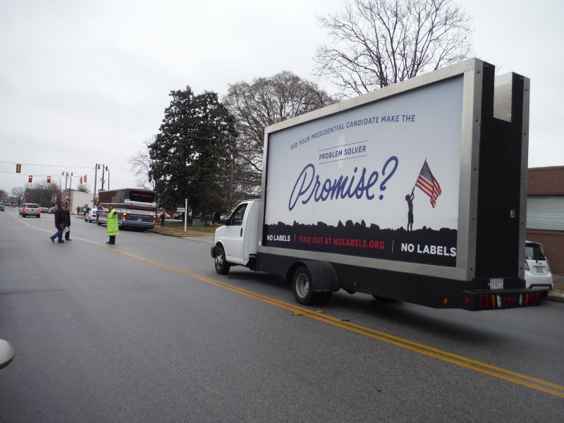 Mobile Billboards in Greenville / Spartanburg, SC