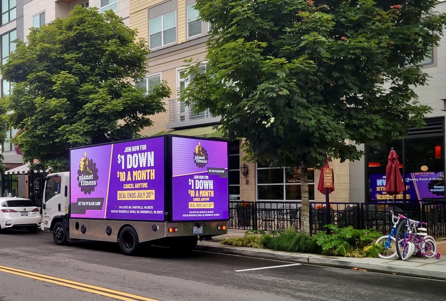 San Francisco Led billboard truck Mobile Billboards in San Francisco, CA