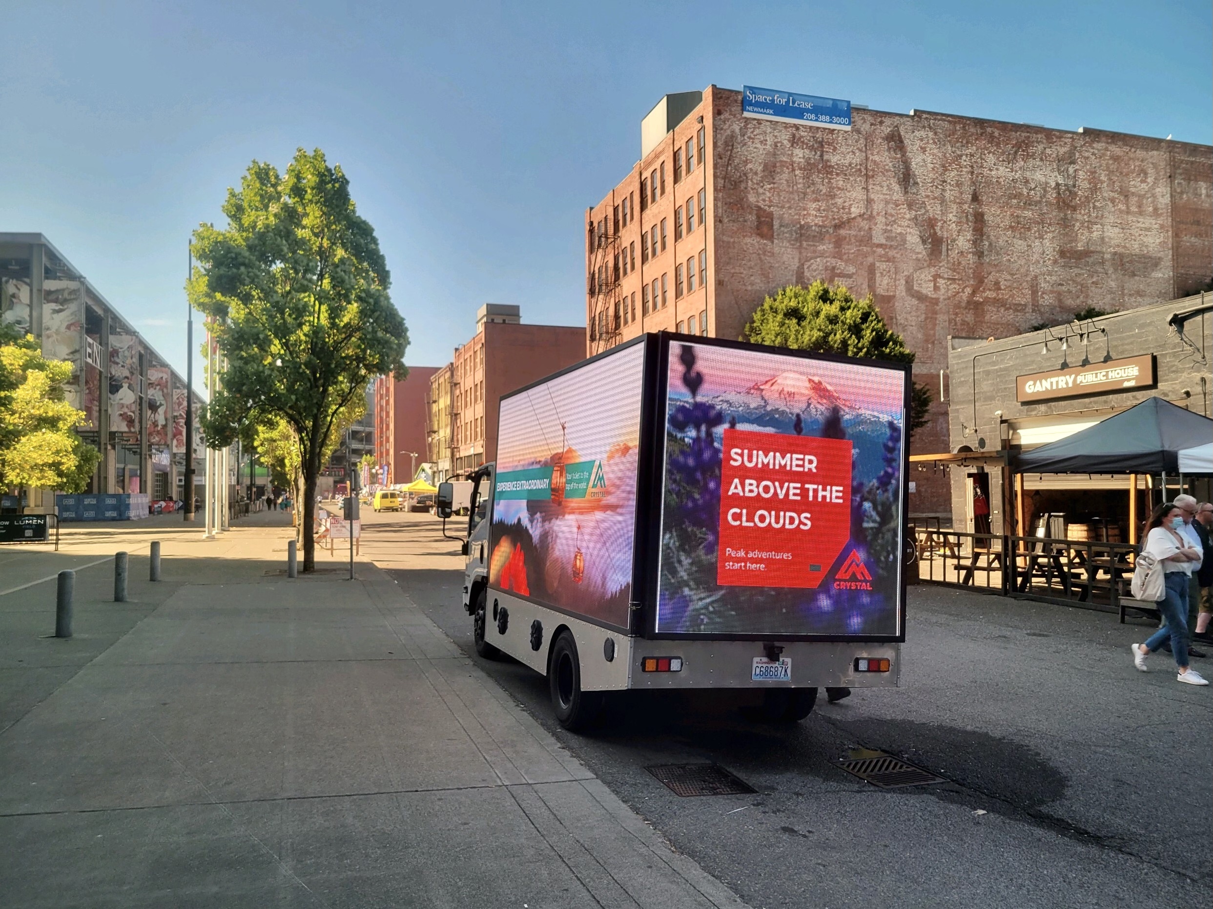 Led digital billboard truck Mobile Billboards in Phoenix, AZ