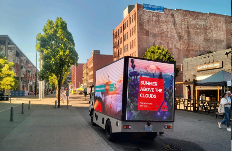 LED billboard truck Large Format Printing
