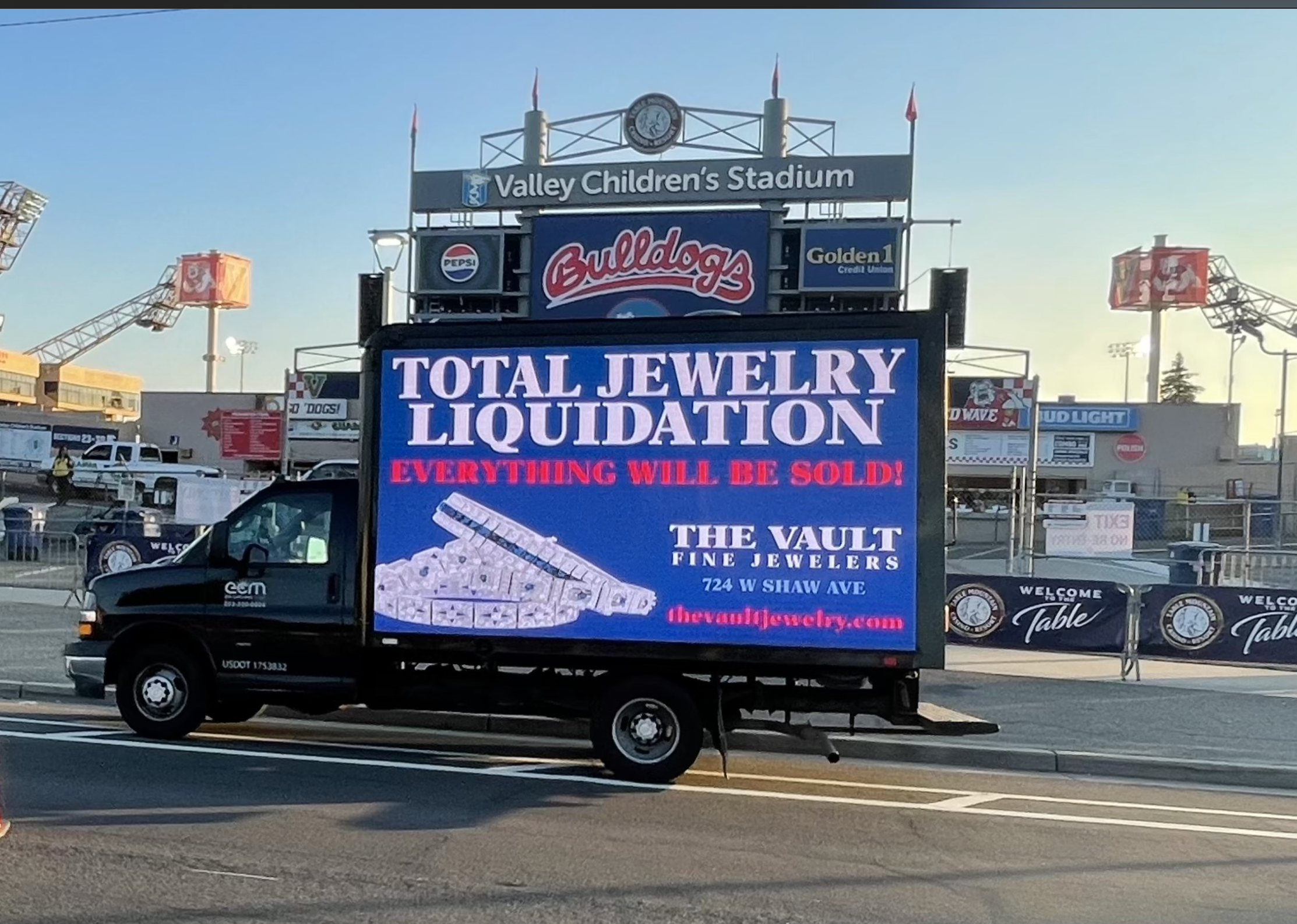 Mobile Billboards in Fresno / Visalia, CA